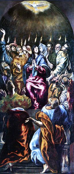 Datei:El Greco-Ausgießung des Hl. Geistes (1604-1614).jpg