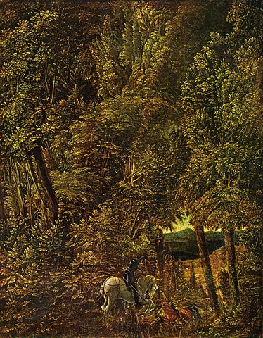 Datei:Sankt Georgius im Wald Malerei von Albrecht Altdorfer.jpg