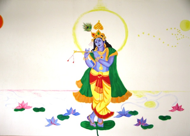 Datei:Krishna painted by Narayani.JPG