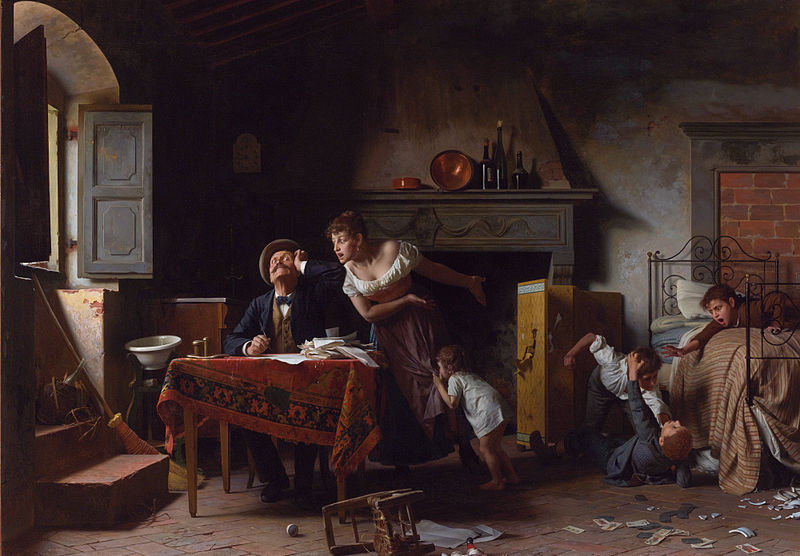 Datei:Streit-Le gioie die casa, by Pietro Saltini (1839 - 1908).jpg