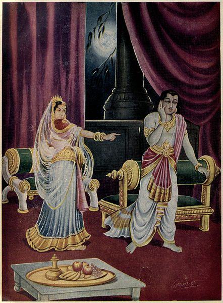 Datei:442px-Urvashi curses Arjuna.jpg