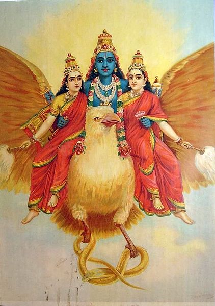 Datei:Raja Ravi Varma, Garuda.jpg