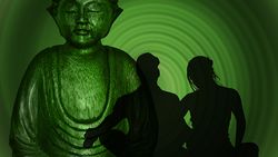 Meditation zu zweit Buddha grün.jpg