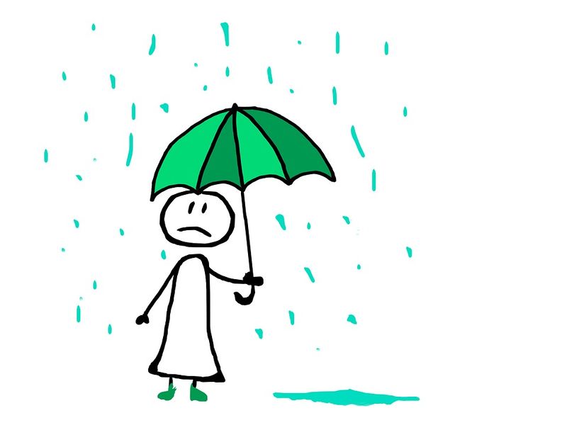 Datei:Regen Regenschirm Grün.jpg