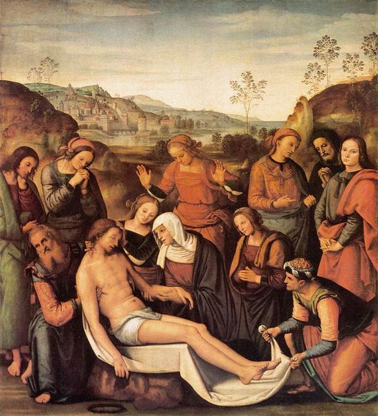 Datei:Pietro Perugino - The Mourning of the Dead Christ.jpg