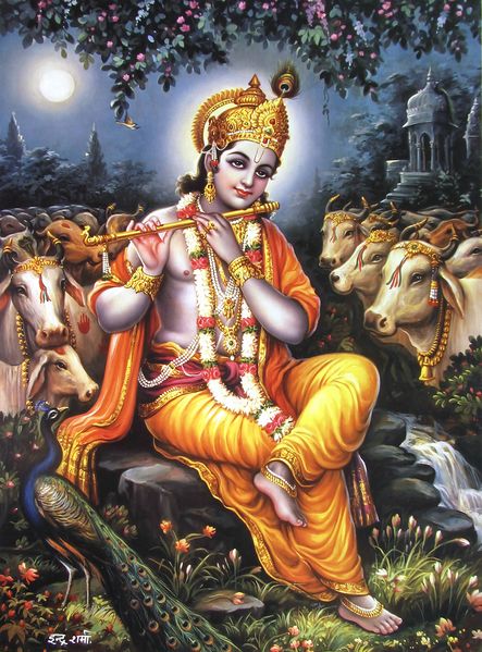 Datei:Krishna als Gopala Hüter der Kühe.jpg