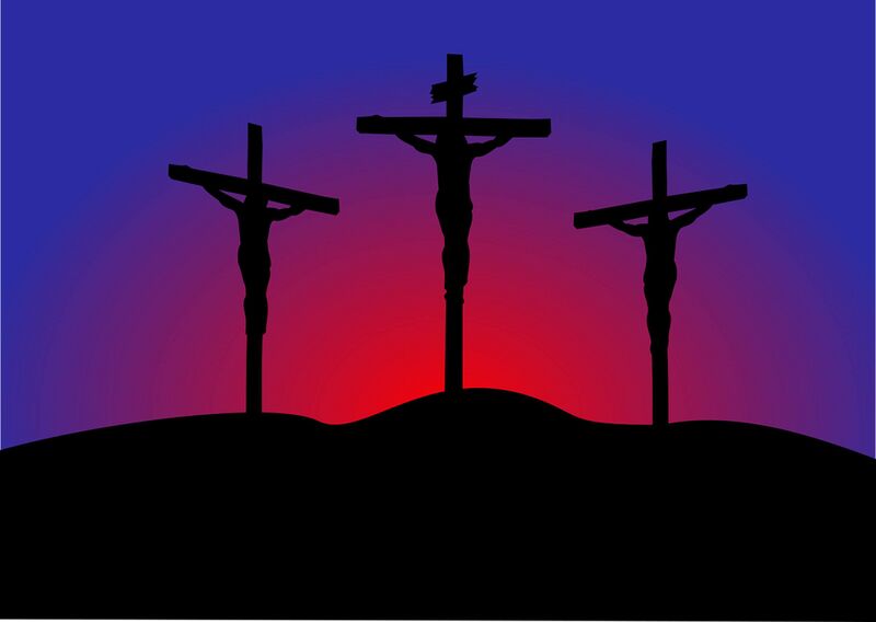 Datei:Golgatha Kreuze Kruzifix Trinität Kreuzigung.jpg