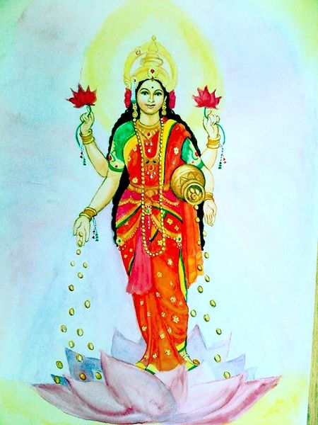 Datei:Lakshmi-painted-by-Narayani.jpg