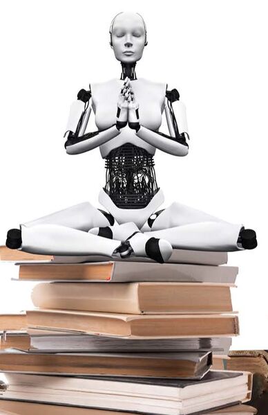 Datei:Yoga Council Wissenschaft Roboter Wissen Bücher Zukunftswerkstatt.jpg