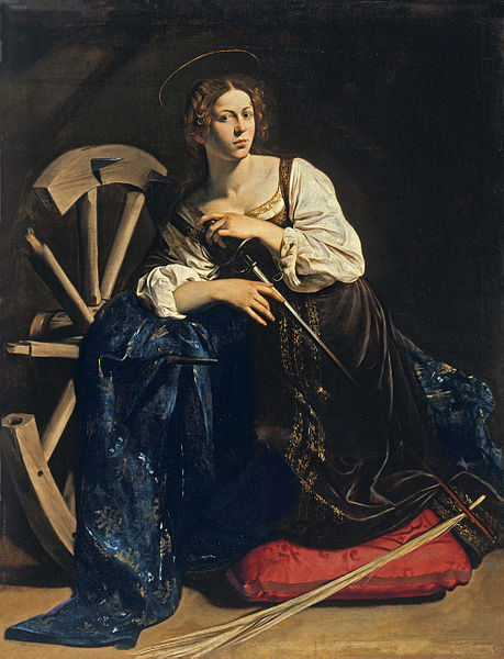 Datei:Caravaggio Sankt Katharina.jpg