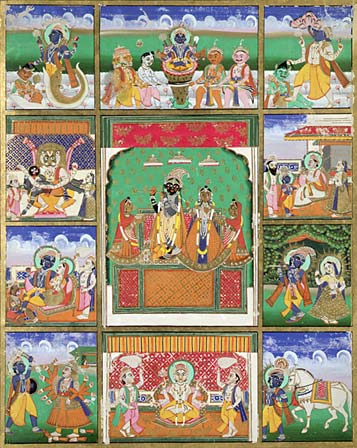 10 Avatare von Vishnu
