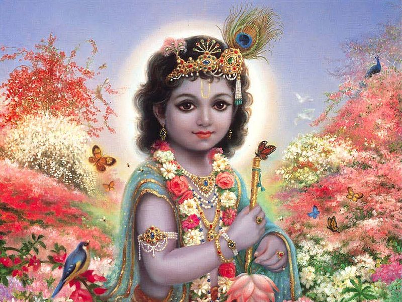 Datei:-1- Krishna Deity Hindu Temple Idols.jpg