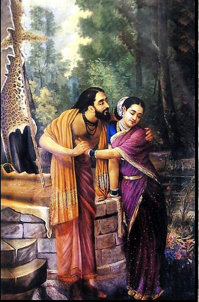 Datei:395px-Ravi Varma-Arjuna and Subhadra.jpg