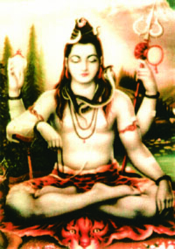 Der meditierende Shiva