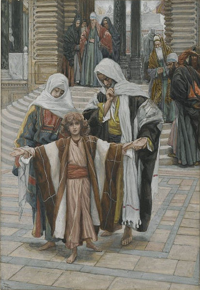 Datei:Brooklyn Museum - Jesus Found in the Temple (Jesus retrouvé dans le temple) - James Tissot - overall.jpg