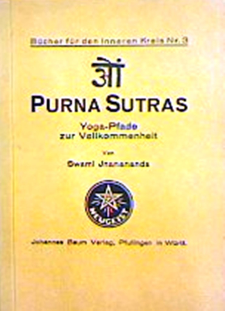 Umschlagseite des Buches Purna Sutras