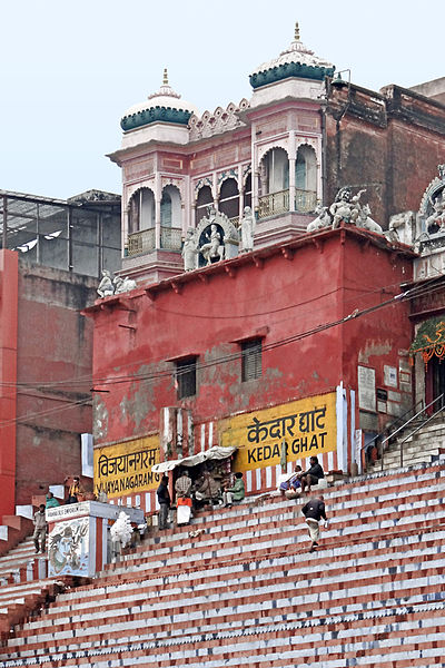 Kedar Ghat, Varanasi (Foto: Jean-Pierre Dalbéra, Paris