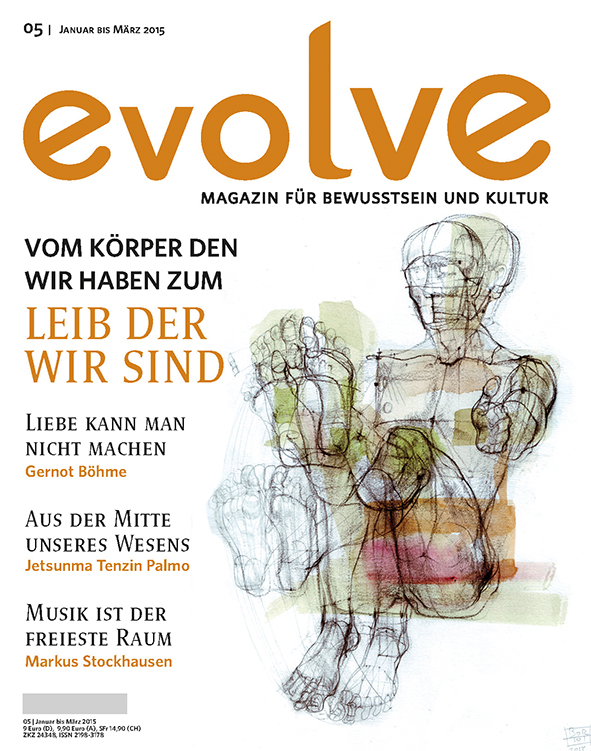 Cover Evolve Magazin Ausgabe 5, Januar 2015
