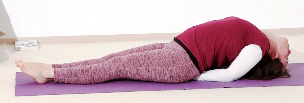 Ardha Matsyasana, Halbe Fisch-Stellung