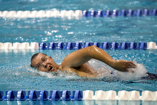 Datei:Schwimmer Wettkampf Wettbewerb Ehrgeiz.jpg