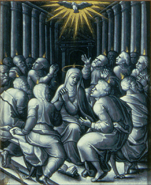 Datei:Pierre Reymond-Pentecost- circa 1550-Heilig-Geist.jpg