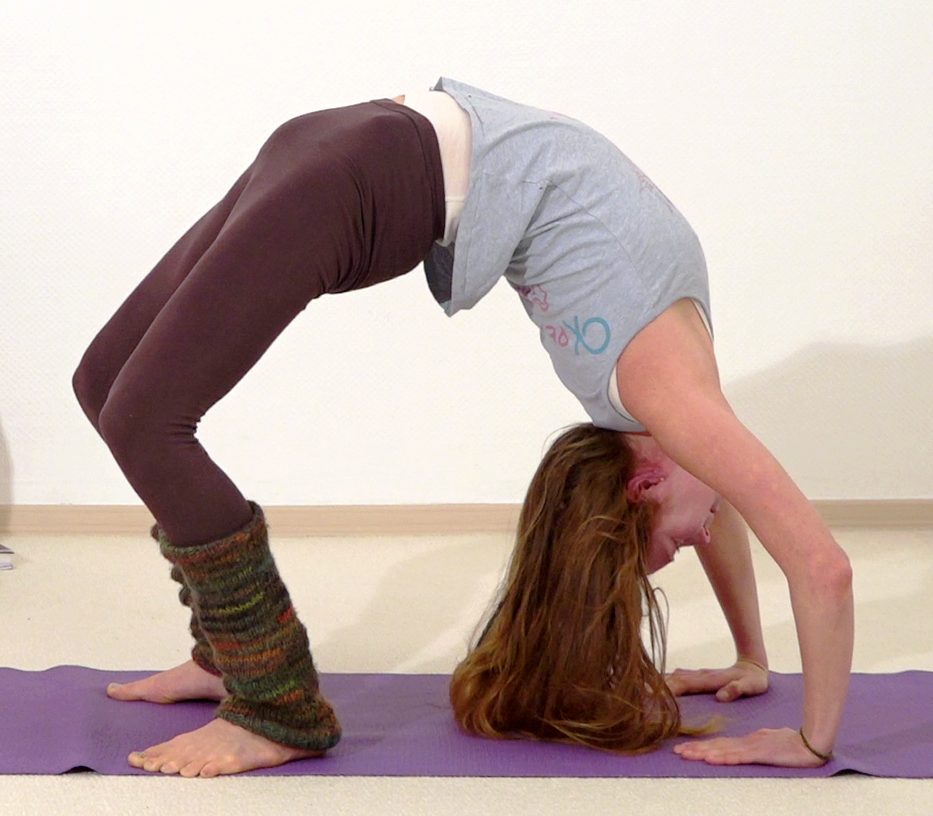 Purna Chakrasana, Volles Rad