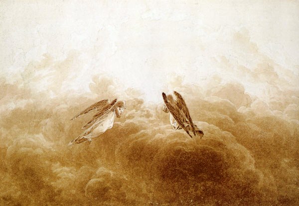 Datei:Engel in Anbetung Wolken Zeichnung.jpg