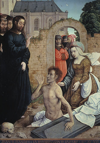 Datei:Juan de Flandes Die Auferweckung des Lazarus .jpg