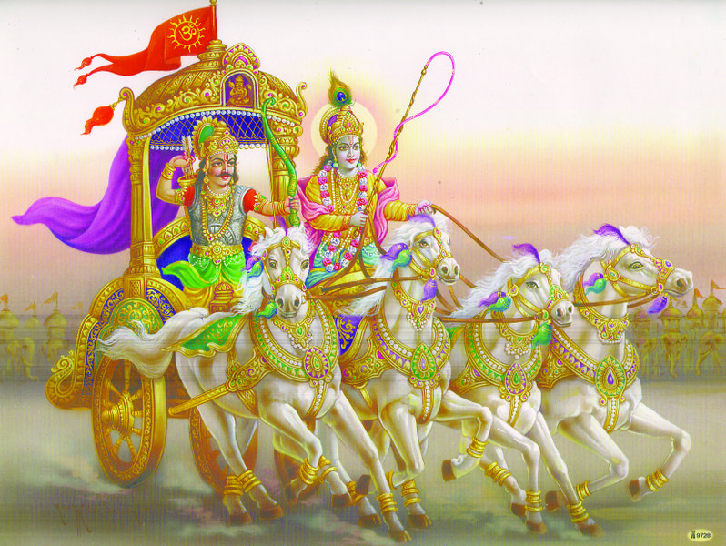 Datei:Krishna und Arjuna im Streitwagen.jpg
