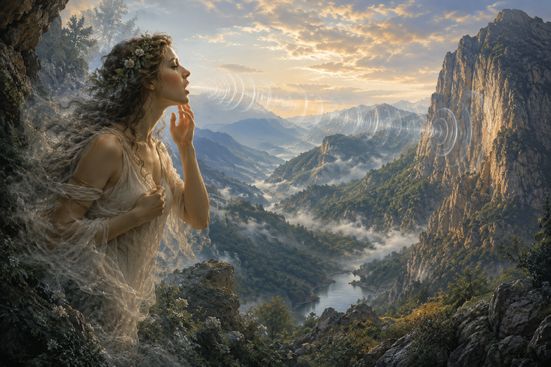 Datei:Echo-Nymphe-Widerhall-Berglandschaft.png