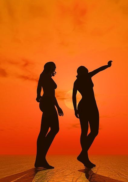 Datei:Frauen Tanz Silhouette.jpg