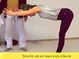 Utthita Hasta Ardha Uttanasana, Eine Übung zur Stärkung der Rückenmuskeln und der Schultern
