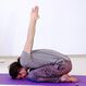 Vajra Yogamudrasana, Eine Variation der Yogamudra-Stellung aus dem Fersensitz