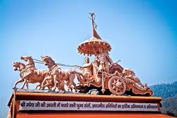 Krishna Arjuna Streitwagen Chariot BHagavad Gita.jpg